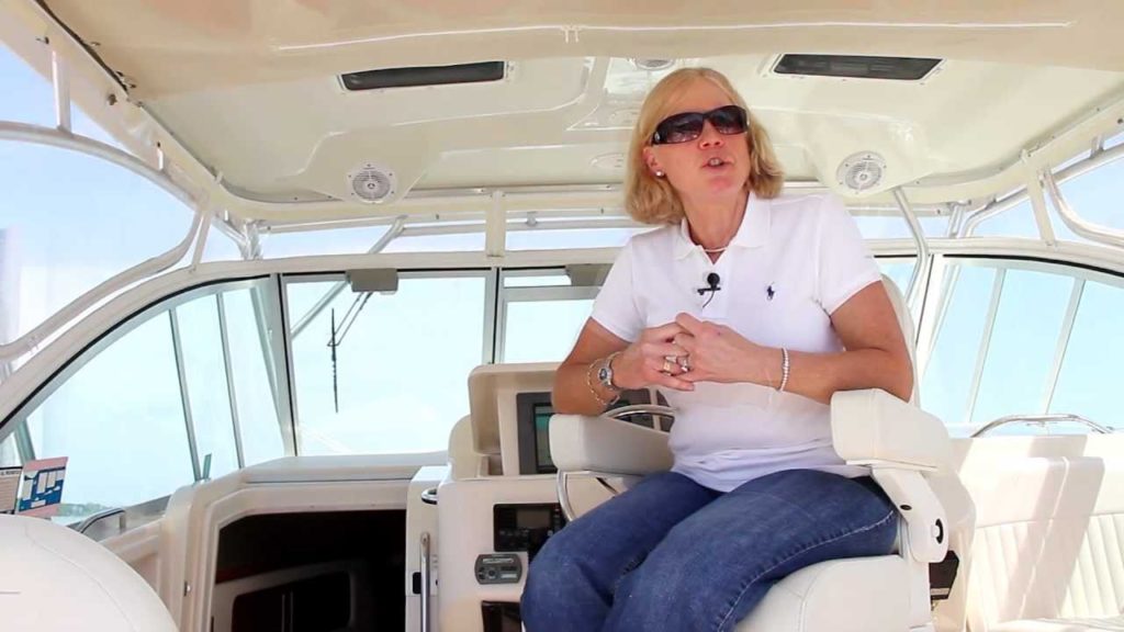 The Lady G: Capt. Gail Christensen’s EXPRESS 360 - Yachts Show